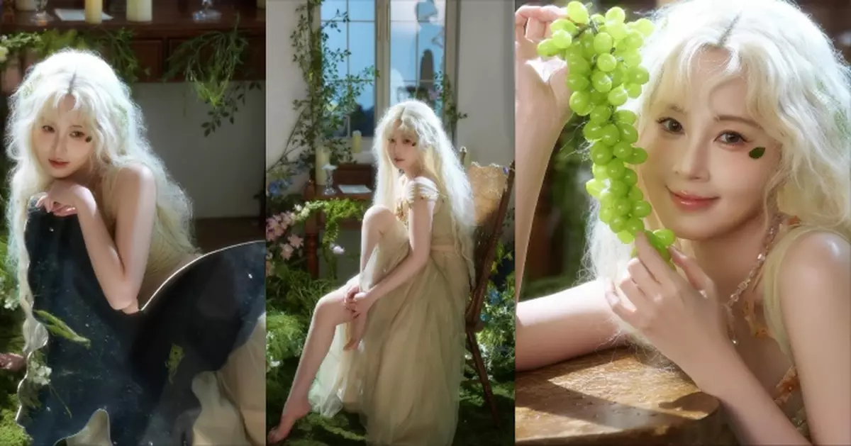 九月壽星化身精靈拍生日寫真 傅穎過節重視儀式感：要不然會想不起來怎麼過