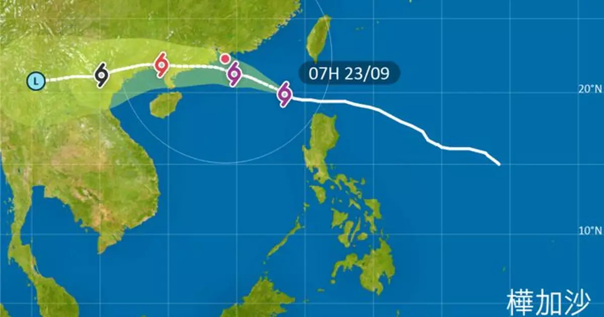 風暴樺加沙 | 天文台下午2時20分改發8號信號 所有學校周二及周三停課