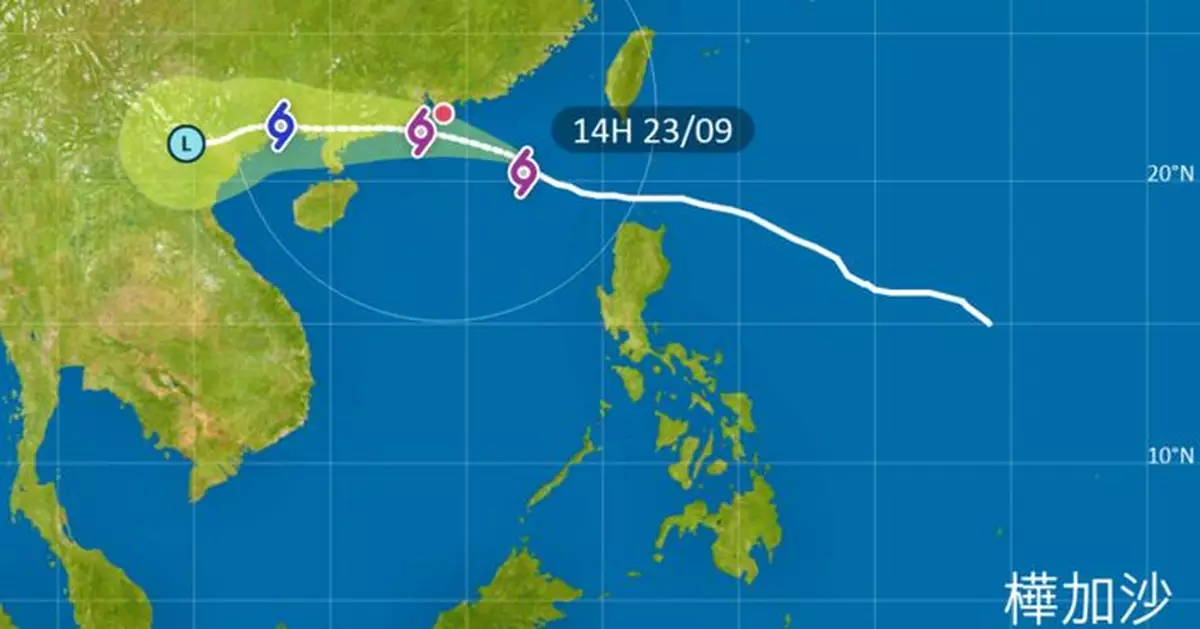 風暴樺加沙 | 8號西北烈風或暴風信號現正生效