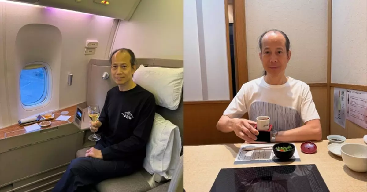 坐頭等艙歎美酒被質疑冇做善事 蘇民峰爆seed回應酸民