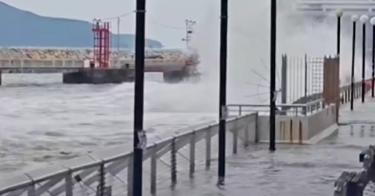 風暴樺加沙 | 本港水位普遍升高逾1.5米 天文台預料將逐步下降