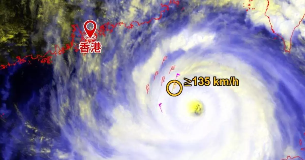 風暴樺加沙 | 天文台 ： 今年兩度掛10號波平1964年紀錄  「樺加沙」整體風力不及「山竹」