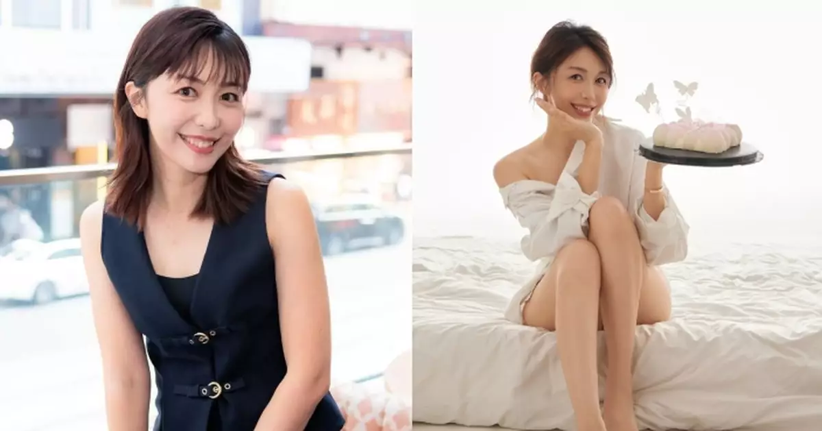 黃芳雯42歲生日罕有性感 大玩「下衣失蹤」晒白滑美腿