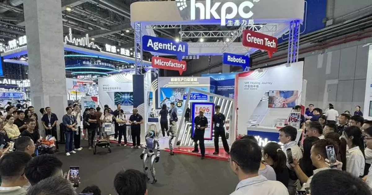生產力局上海工博會收穫豐碩 AI賦能未來智能製造 率54家港企拓國際市場