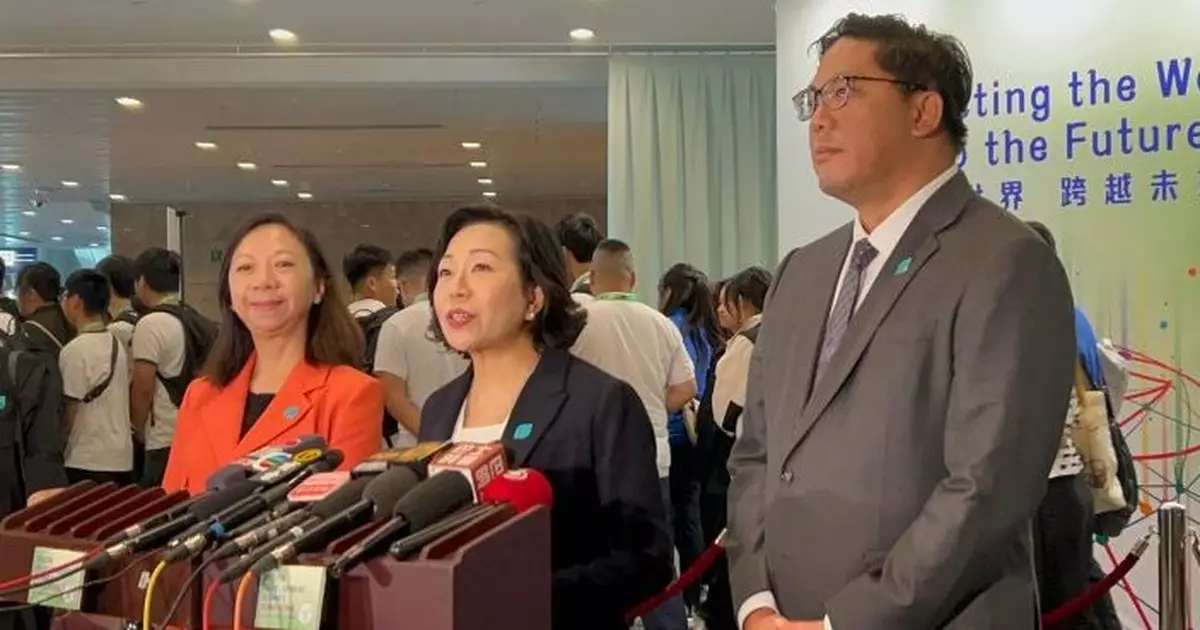 麥美娟：颱風襲港期間關愛隊發揮很大力量 冀第一期與第二期關愛隊無縫交接