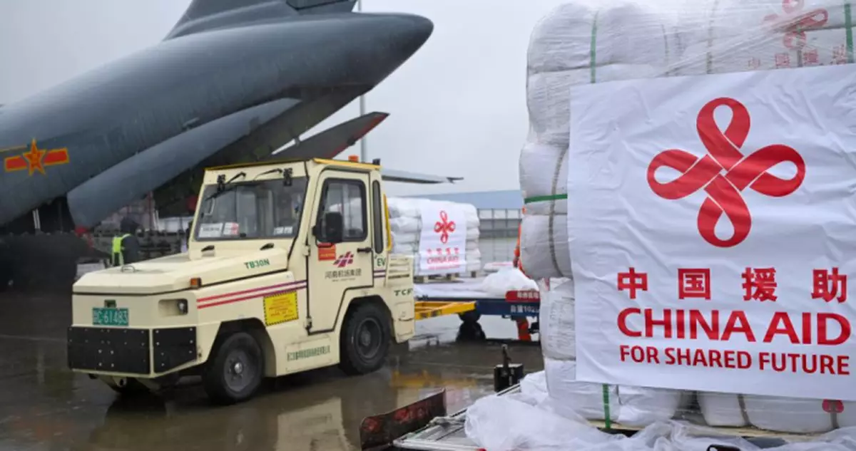中國援助巴基斯坦抗洪救災 首批緊急物資啟運
