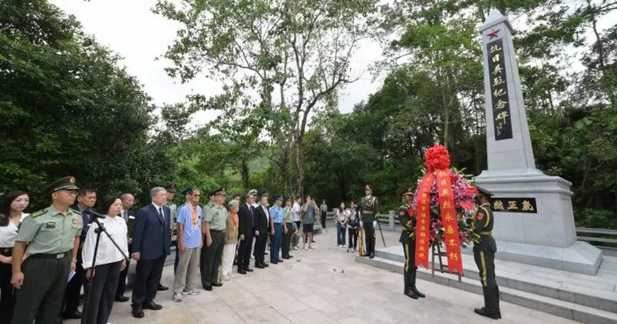 烏蛟騰舉行紀念抗戰勝利80周年活動 卓永興：認識歷史讓愛國心在港薪火相傳