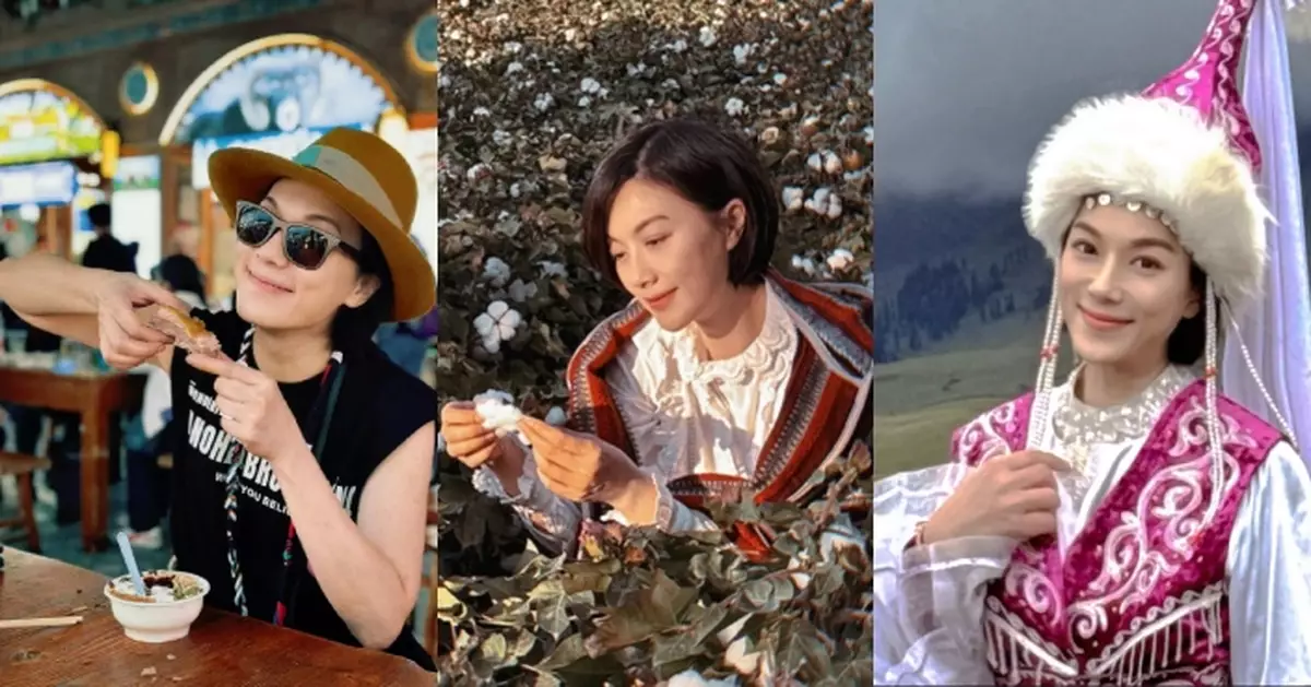 張可頤遊新疆一星期連出40 posts分享興奮心情 著民族服裝體驗民俗風情