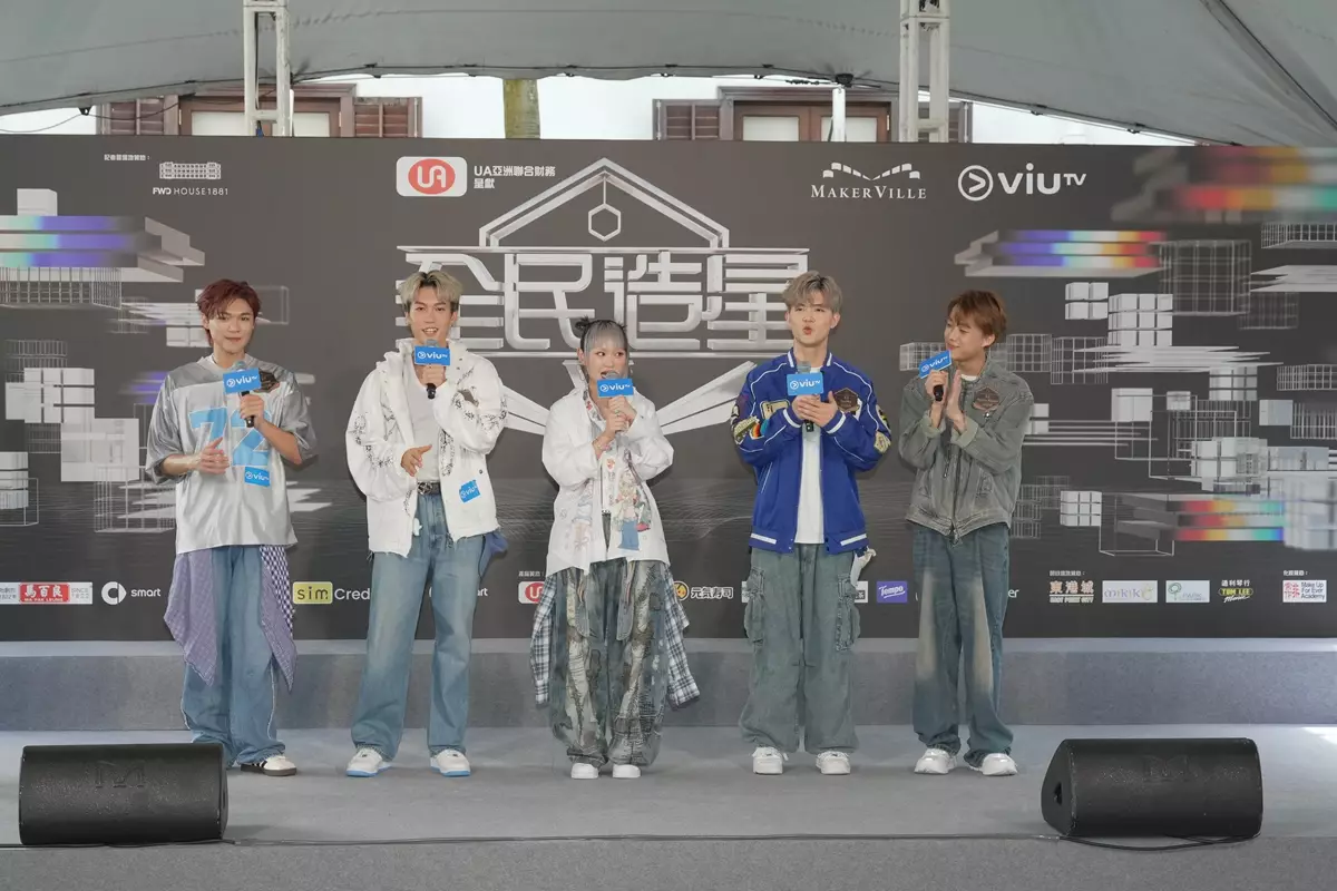 Win Win和參賽者：87號李瑞冬、82號張智傑、52號李學偉以及92號關曉隆