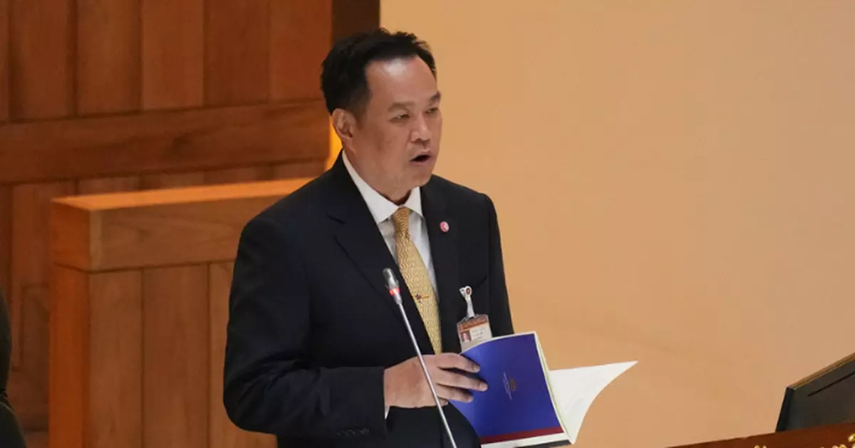 泰國總理阿努廷國會宣讀施政方針 指新政府致力應對社會經濟四重挑戰