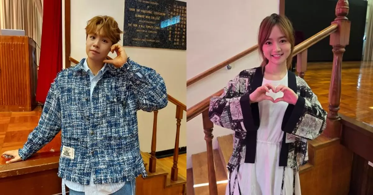 冼靖峰借歌為師生打氣兼大玩遊戲 羅毓儀表示相當難忘