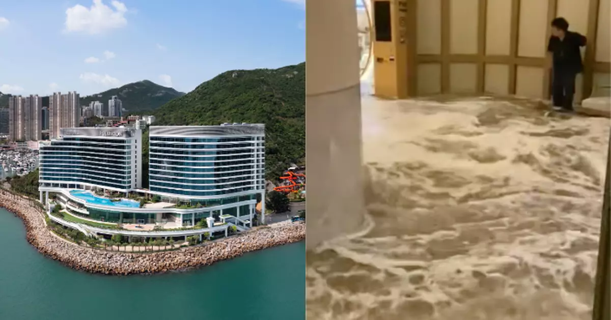 風暴樺加沙 |  富麗敦海洋公園酒店：以住客員工安全為首要考量　幸無受傷報告