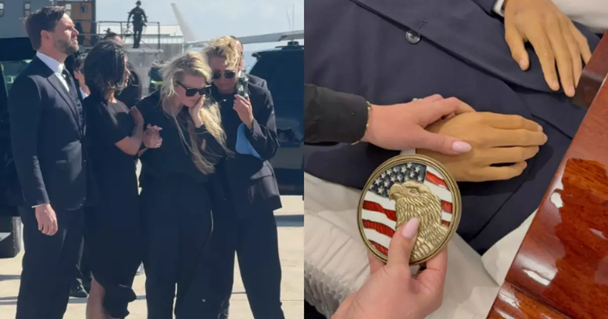 柯克遺孀：感謝急救人員竭盡全力挽救丈夫　他的聲音會長存不朽