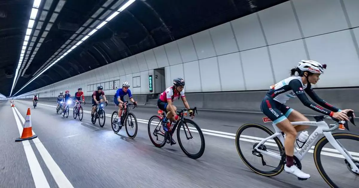旅發局「新鴻基地產香港單車節」即將截止 把握機會與英國傳奇車手卡雲迪殊同場挑戰四隧三橋