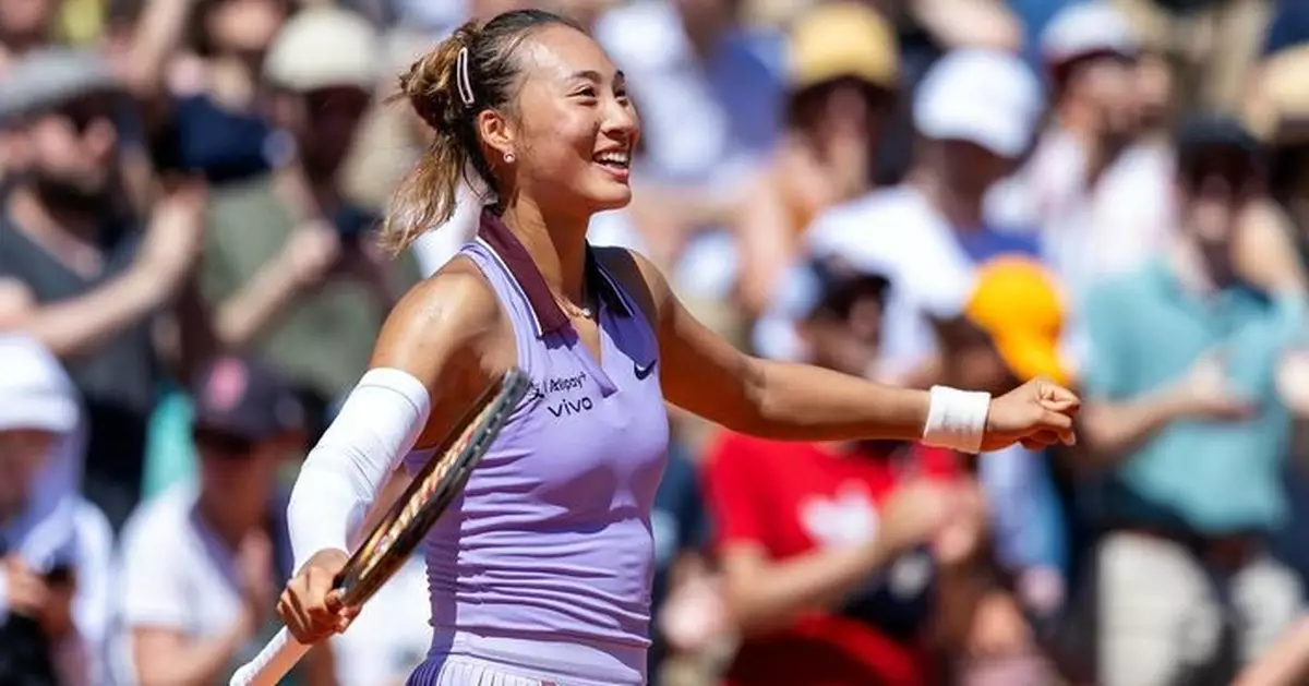 中國網球公開賽鄭欽文因傷退出無緣16強