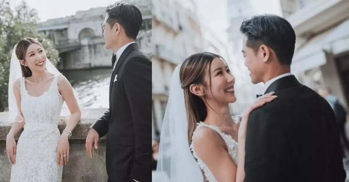 36E咪神陳婉衡婚期倒數 飛巴黎拍浪漫婚紗照