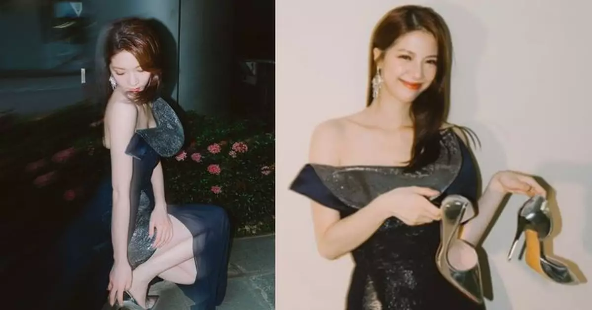 陳曉華晒逆天長腿艷壓港姐紅氈 脫高跟鞋率性舉動獲網民激讚