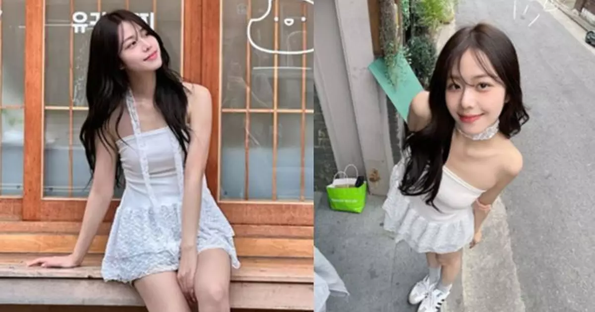 莊子璇變身「偽韓妹」遊首爾 空氣瀏海萌爆 嘟嘴貓耳貼紙相狂吸Like