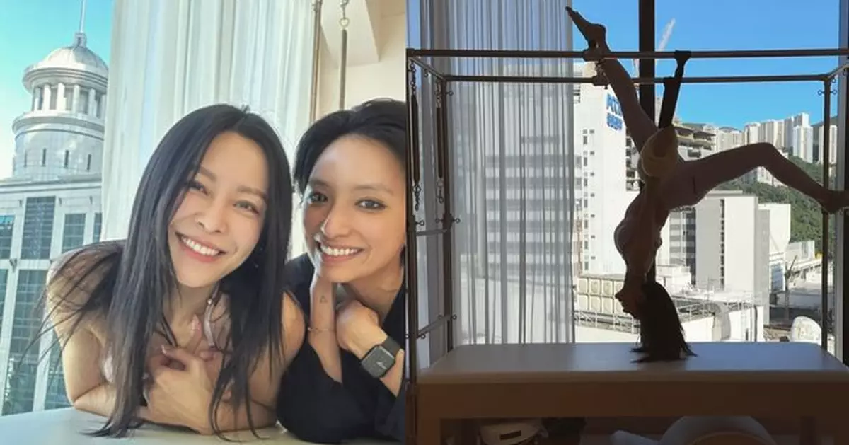 張曦雯情傷後解鎖普拉提 高空倒掛金鈎晒絕佳狀態