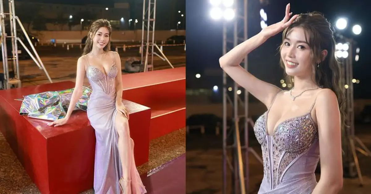 李芷晴吊帶裙晚裝晒索爆身形  網民狂讚：真係女神降臨！