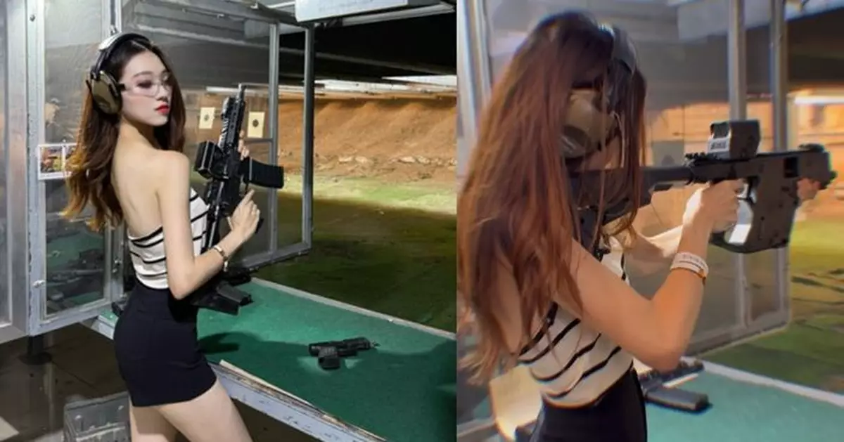 TVB小花謝淑怡泰國實彈射擊勁吸睛 自爆恨入槍會兼拍女殺手戲