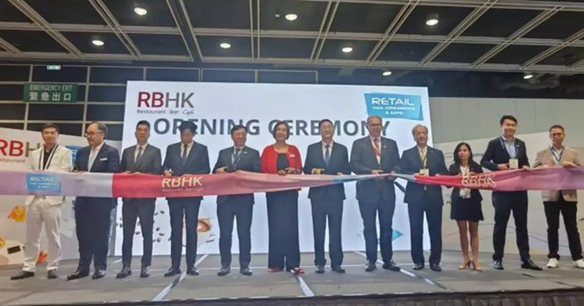 餐飲零售雙展揭幕 匯聚300展商 陳百里：助鞏固亞洲會展樞紐