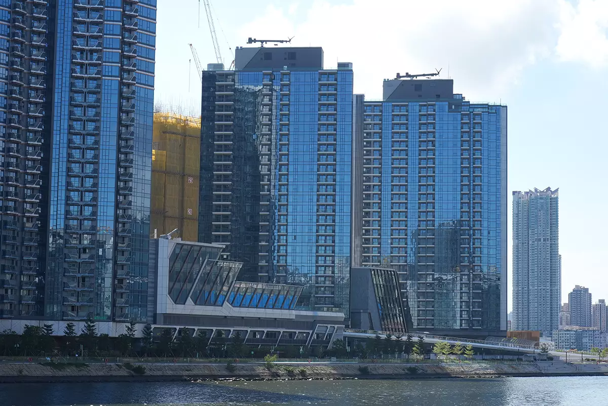 很多網友認為搵唔到地方「醫肚」，主要是因為啟德跑道區的定位是豪宅區。資料圖片