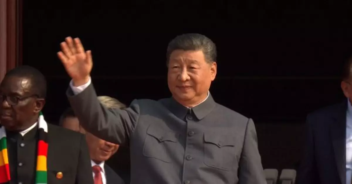 抗戰勝利80周年｜紀念大會開始鳴放禮炮　習近平將發表重要講話