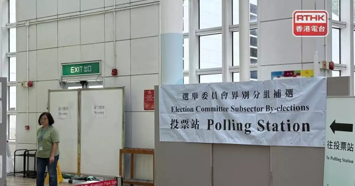 選委會界別分組補選　截至下午3時投票率為93.53%