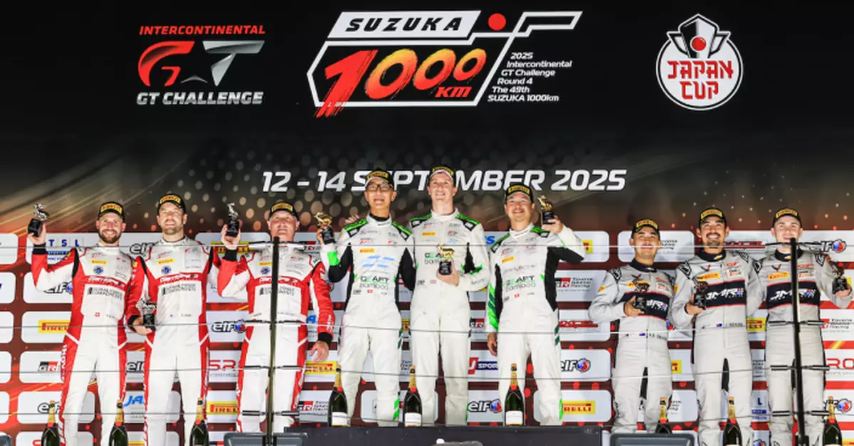 香港車手日本鈴鹿1000公里賽勇奪雙冠