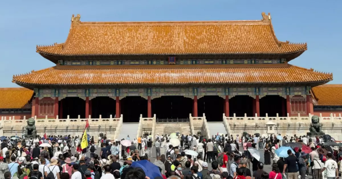 國慶假期北京多個景區遊覽人山人海