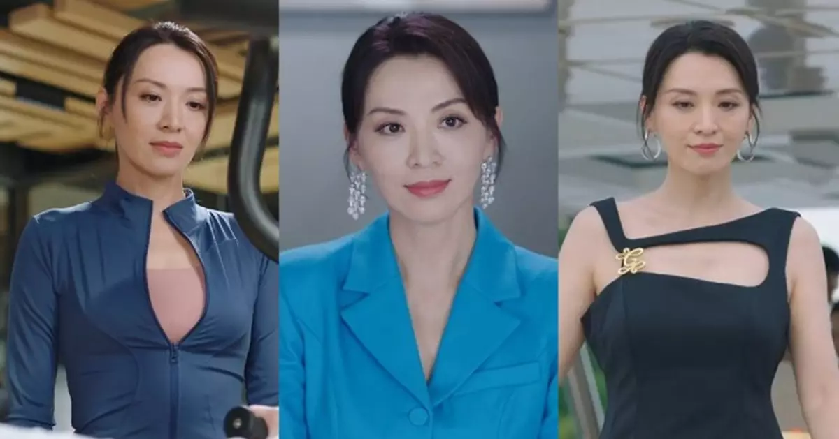 巨塔之后｜湖水藍露腰套裝＋超貼身健身Look各具美態 51歲陳煒靠1絕招保持逆齡