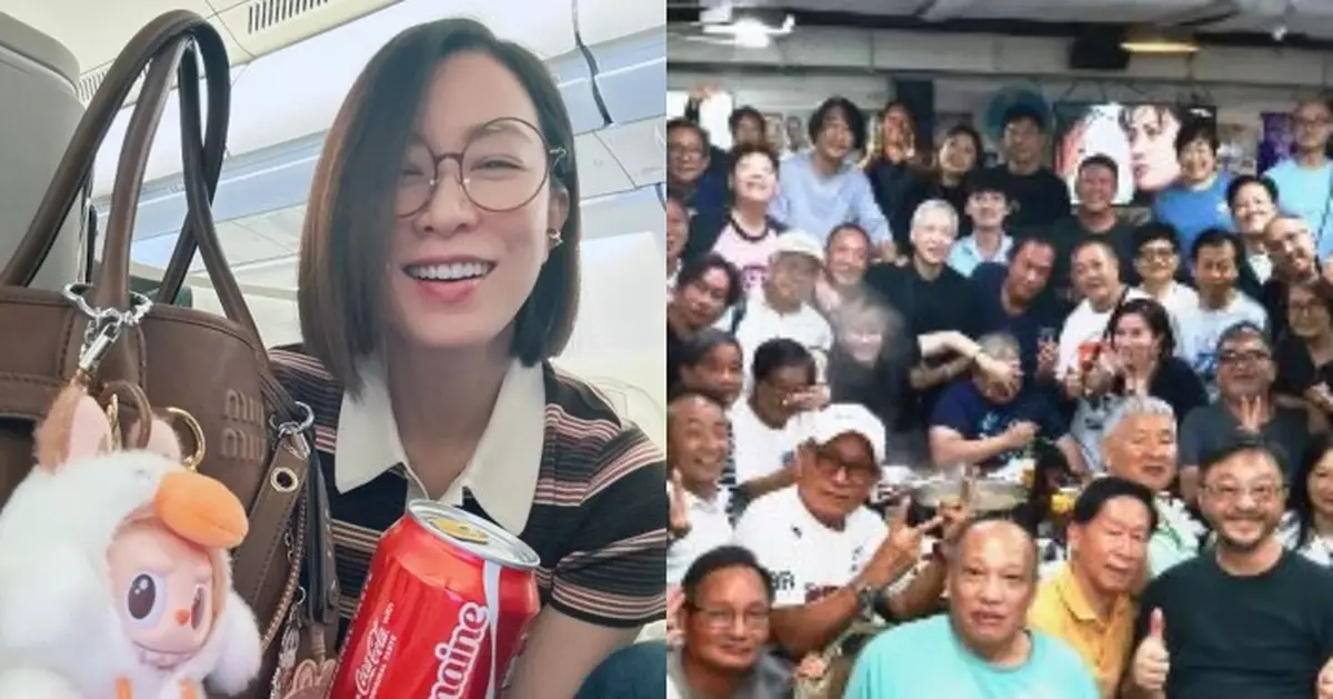 視后佘詩曼念舊情 自掏腰包宴請數十幕後舊戰友