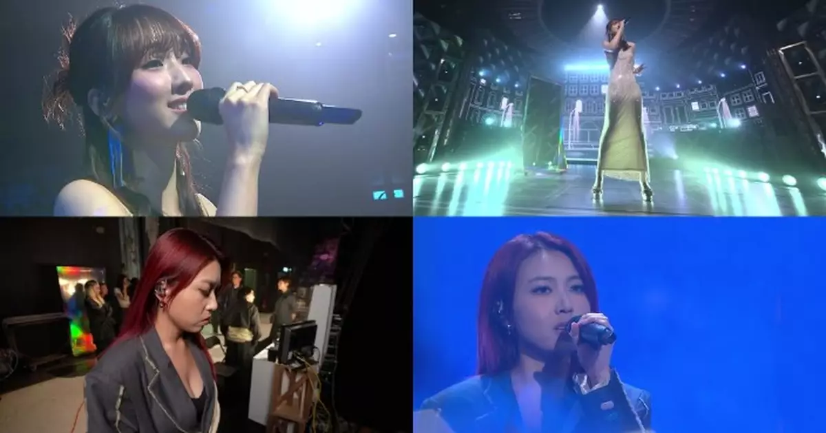 聲秀｜甄敏芳緊身透視長裙大晒長腿+美背演唱《山林道》周智敏深情演唱《我本人》獲大讚聲線夠靚