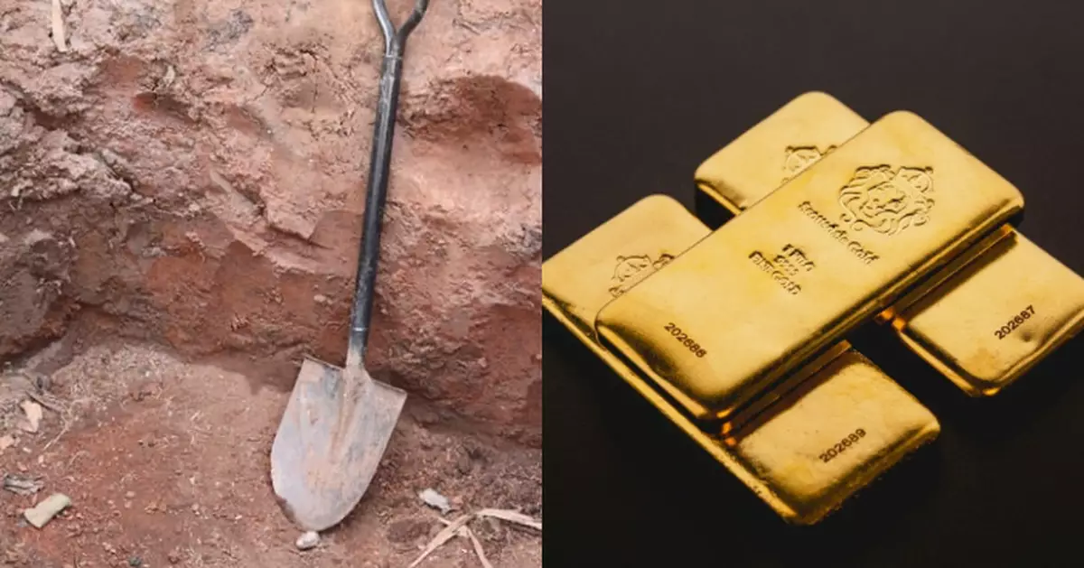 買屋1年動工建泳池 法6旬翁花園掘出590萬「黃金寶藏」可合法據為己有