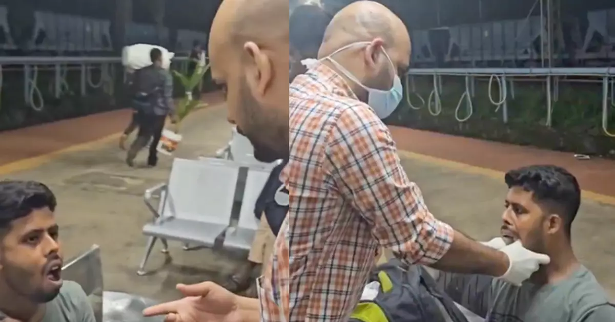 搭列車途中下顎突脫臼 印度男獲鐵路醫生「徒手扳回去」復位