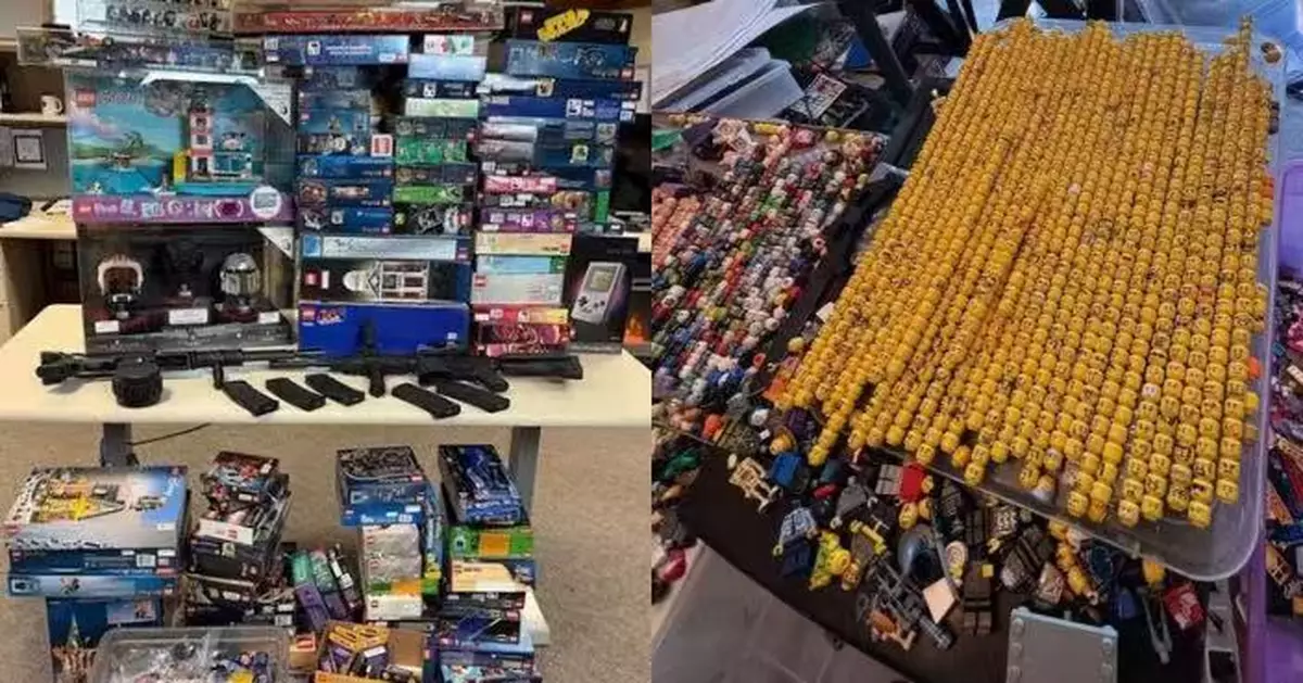 疑靠偷樂高轉賣牟利 美漢家設「積木黑工廠」 警方突襲更揭非法藏槍械彈藥