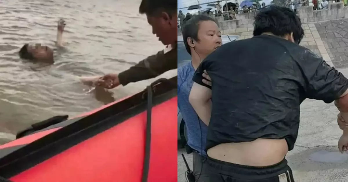 杭州醉漢誤墮錢塘江 隨潮水漂流7小時至嘉興奇跡獲救