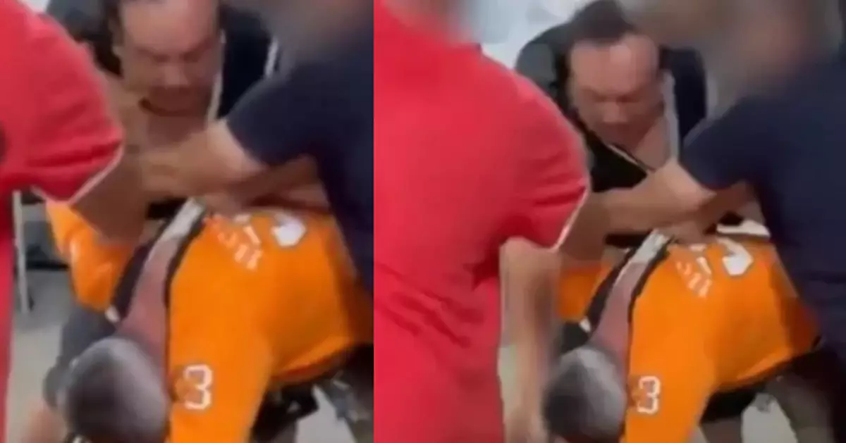 女兒課堂上玩手機遭責備 巴西躁父衝入校狂毆老師9拳被捕