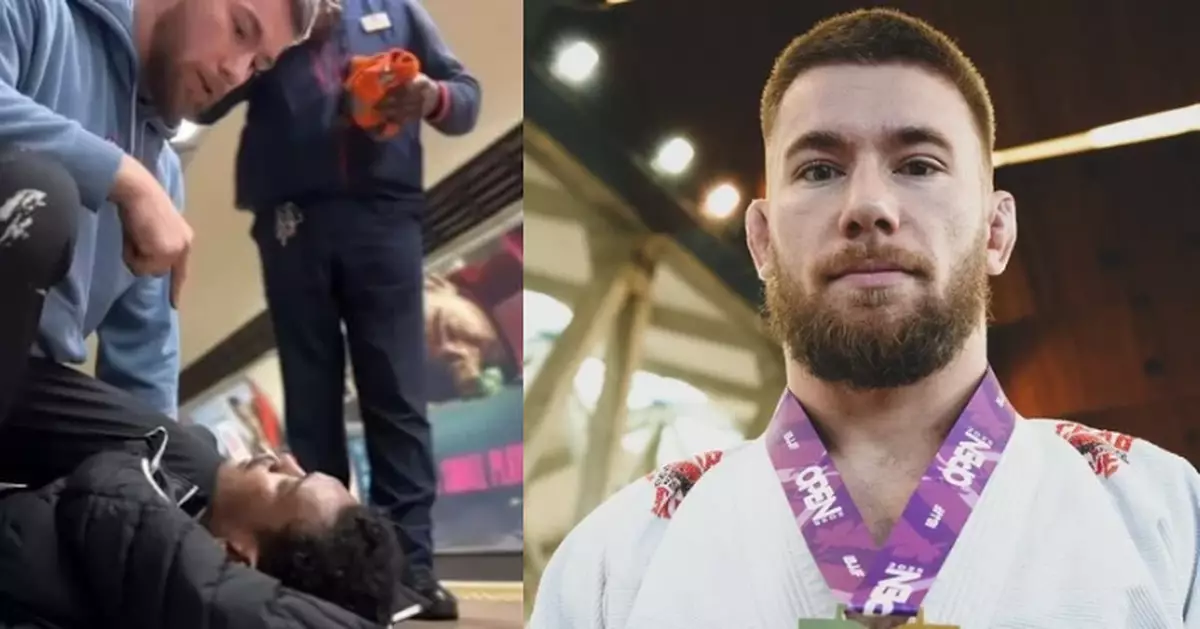 賊人地鐵公然搶手機 英男目擊出手制伏 身份曝光係柔術黑帶冠軍