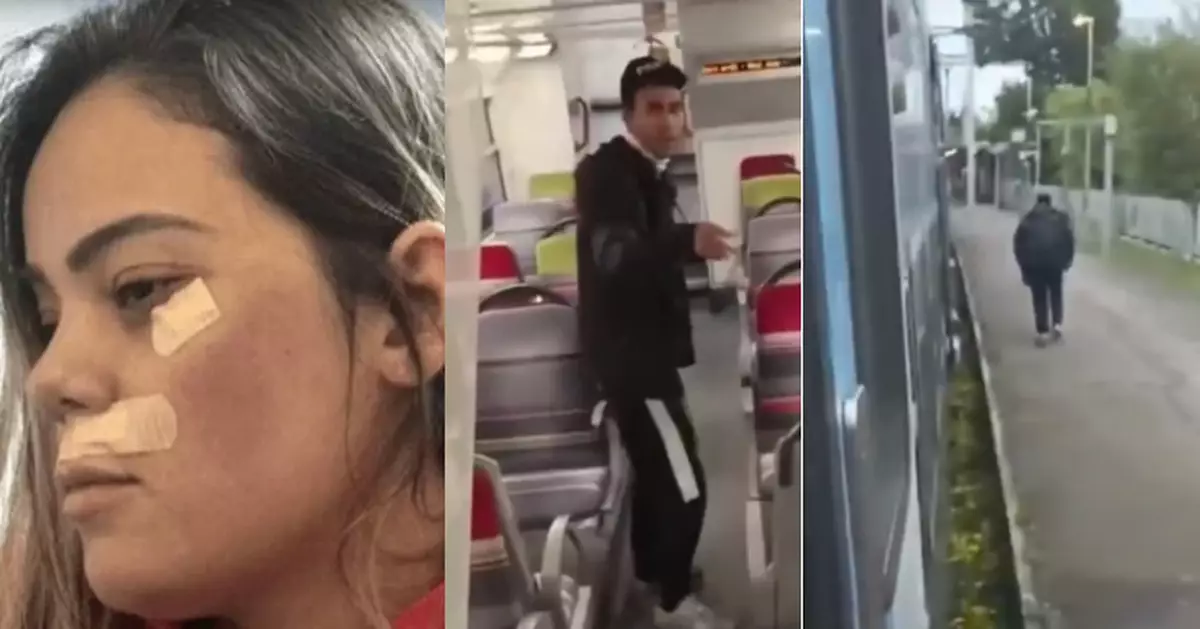 巴西女巴黎搭地鐵突遭陌生男掐頸強吻除衫企圖性侵 幸獲女乘客拍片制止