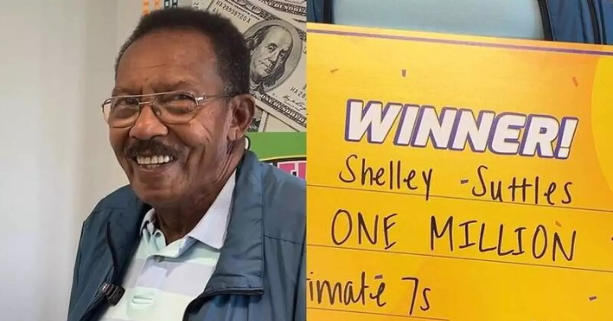 先中78萬再中780萬！美漢數月內兩度中獎幸運爆棚