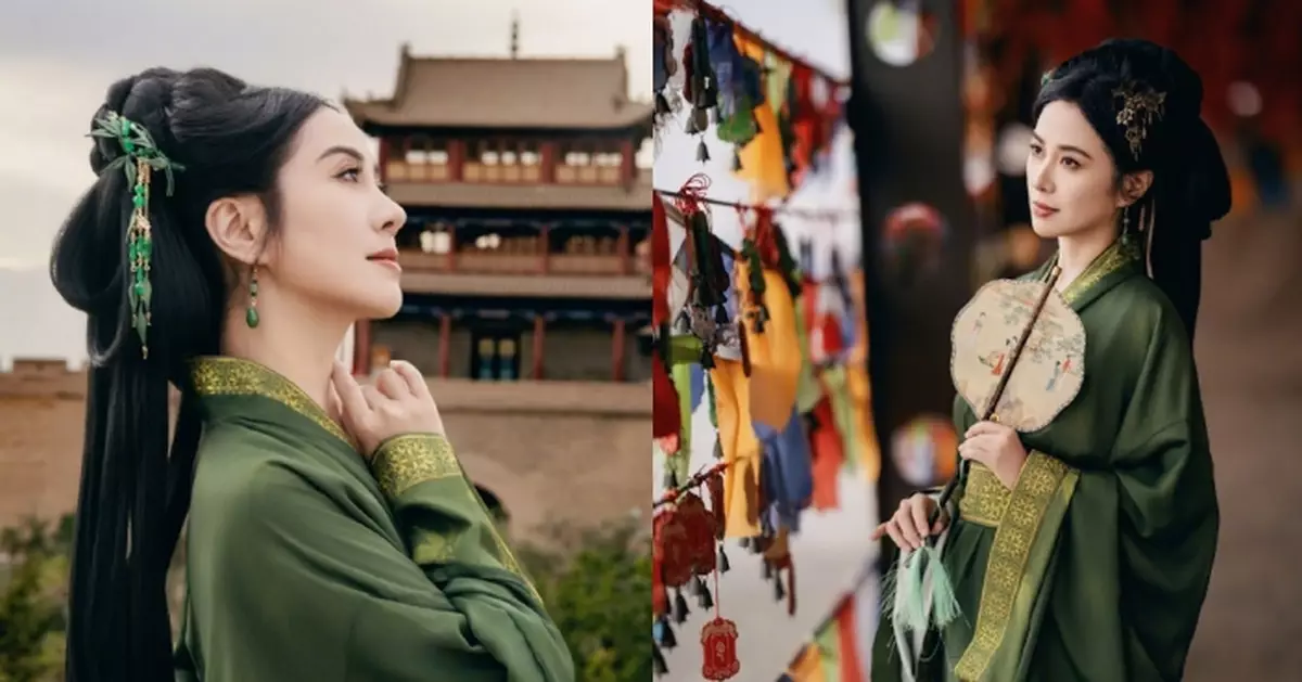 葉璇45歲「古典美人」風采不減 新古裝照重現《封神榜》經典