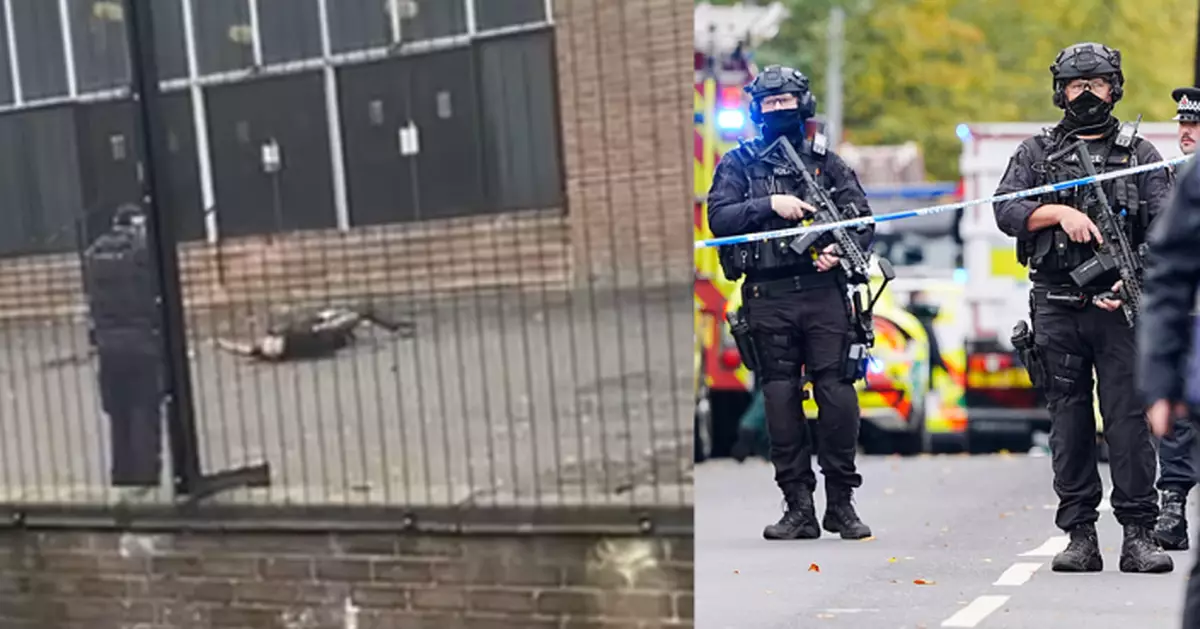 英國曼徹斯特猶太教堂附近襲擊事件2死3傷 疑兇被擊斃