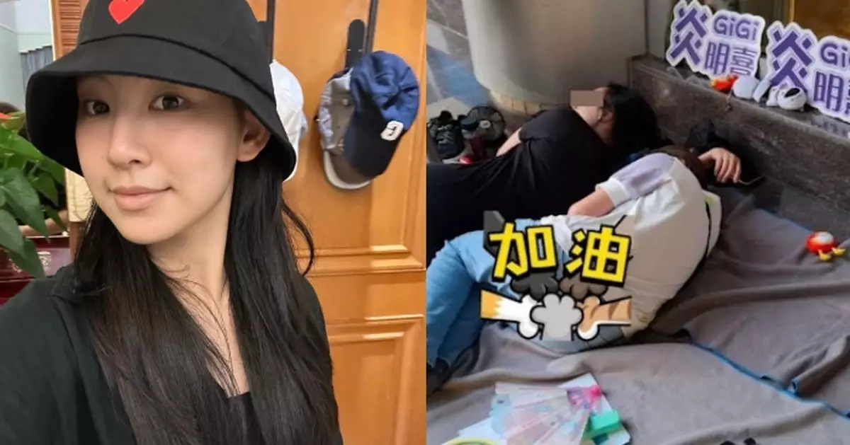 炎明熹遭雪藏一年人氣不減 粉絲瞓街排隊搶票力挺偶像