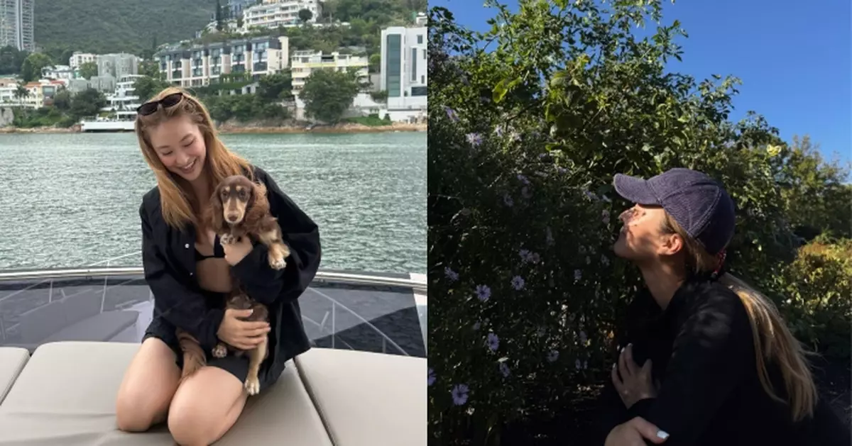 陳瀅曬火辣比堅尼照 與緋聞男友情侶裝慶生