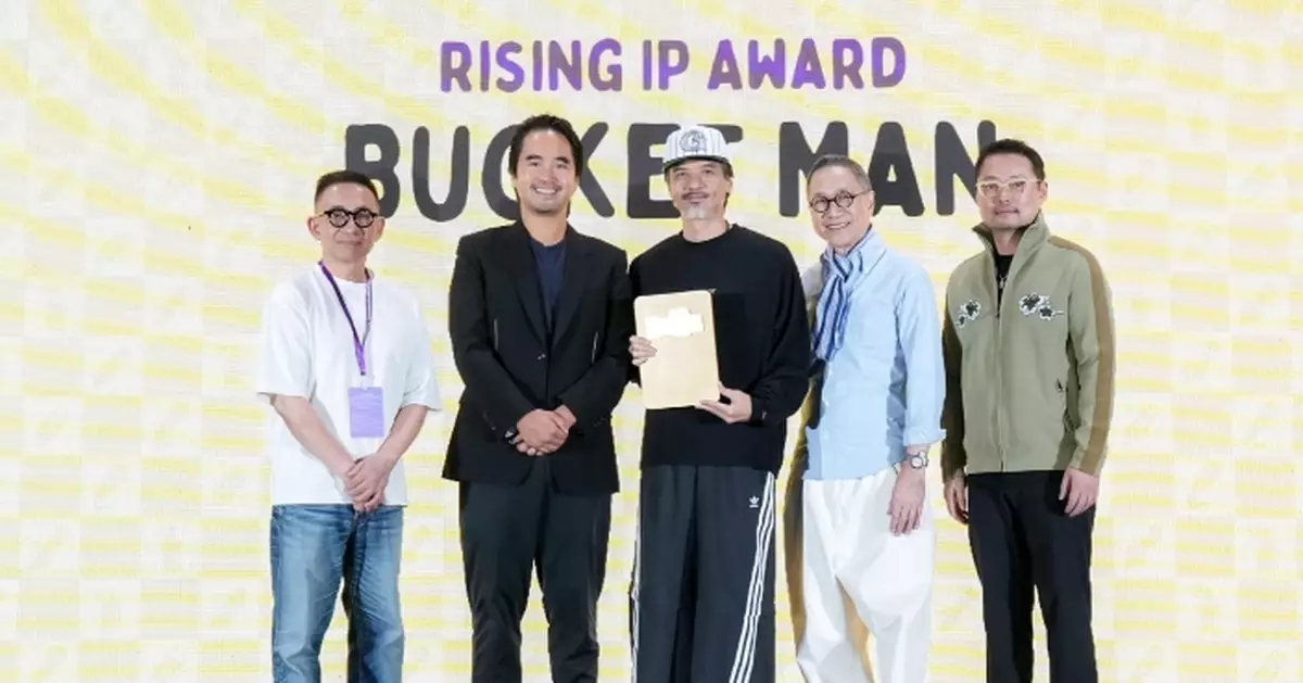 踩入潮玩界創立動漫IP「BUCKET MAN」今年面世 馮德倫親生IP奪「Rising IP大獎」