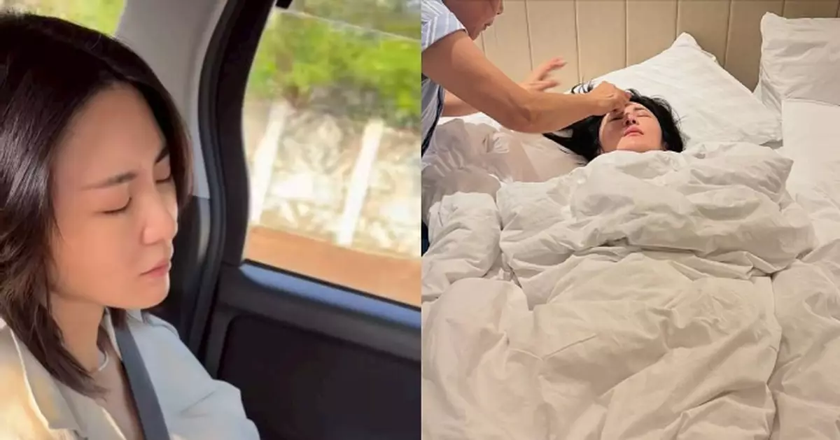 裕美深圳過中秋出事 疑食物中毒緊急送院