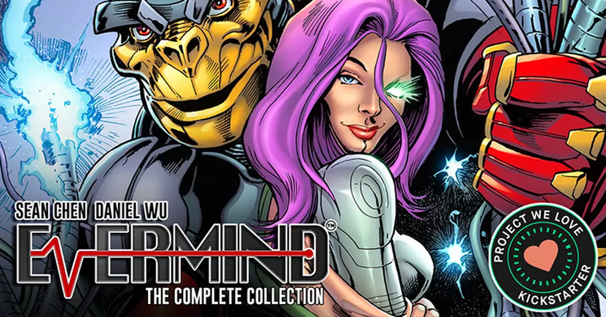 吳彥祖聯手陳孫華創作漫畫EVERMIND紐約動漫展亮相