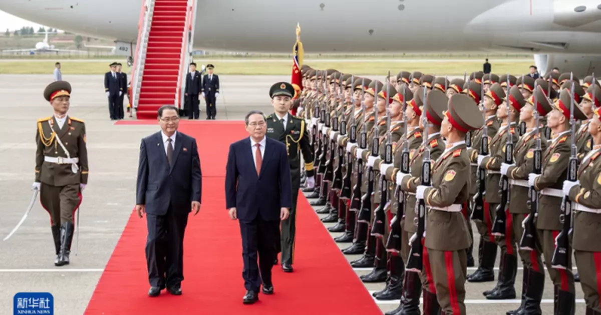 李強率團訪問北韓　外交部：推動中朝傳統友好合作關係發展